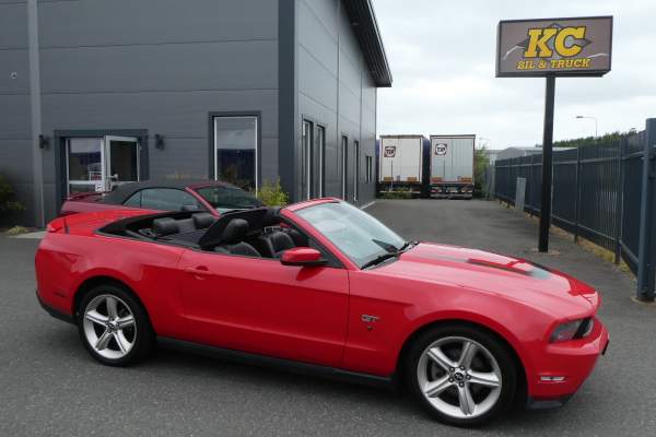 2010 Ford Mustang GT Cab / SÅLD!